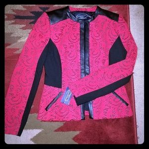 Magaschoni rouge red jacket